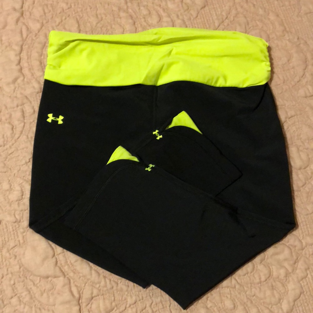 EUC Under Armour Capri Yoga Pants